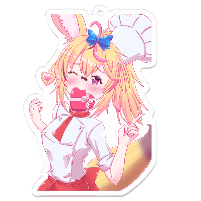 アクリルキーホルダー - 70 x 70 (mm)