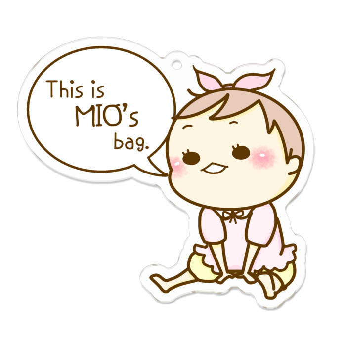 アクリルキーホルダー - 70 x 70 (mm)