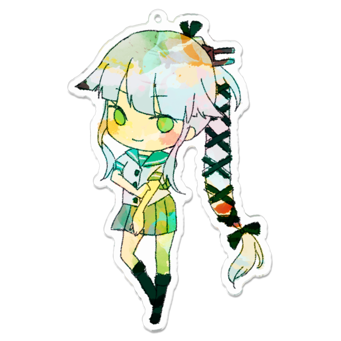 アクリルキーホルダー - 100 x 100 (mm)