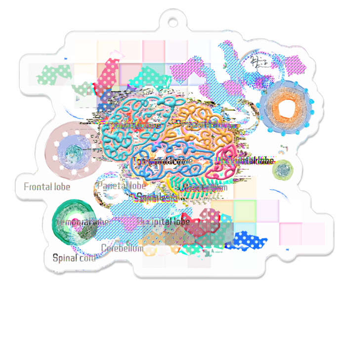 アクリルキーホルダー - 70 x 70 (mm)