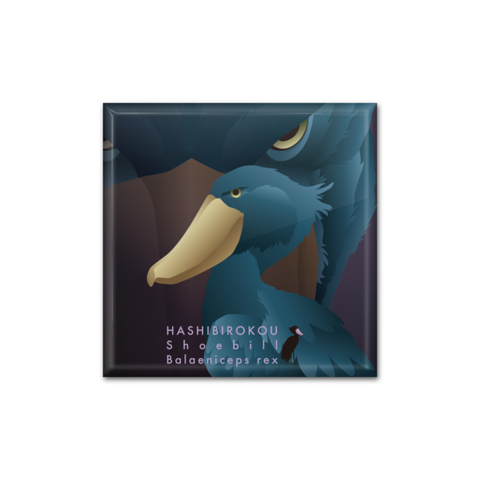 缶バッジ - 四角形40mm