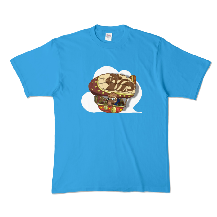 カラーTシャツ - XL - ターコイズ (濃色)