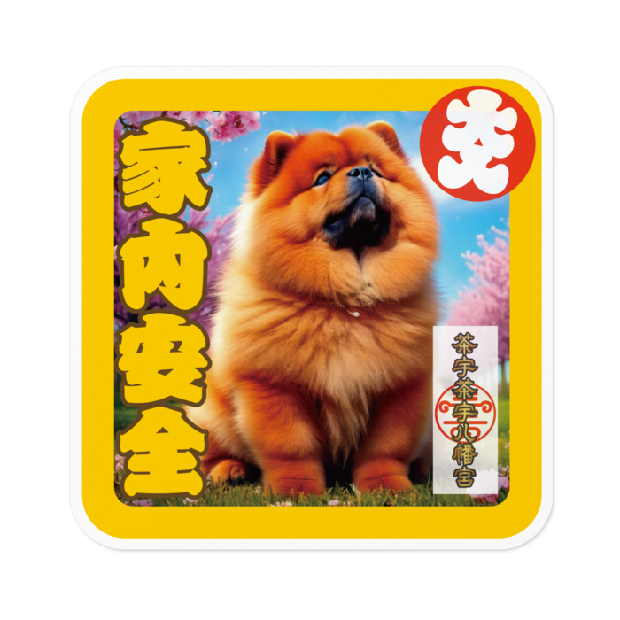 ステッカー - 100 x 100 (mm)
