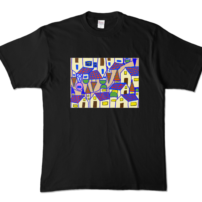 カラーTシャツ - XL - ブラック (濃色)