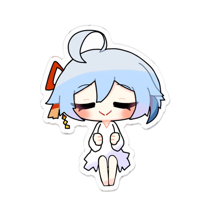 アクリルバッジ - 70 x 70 (mm)