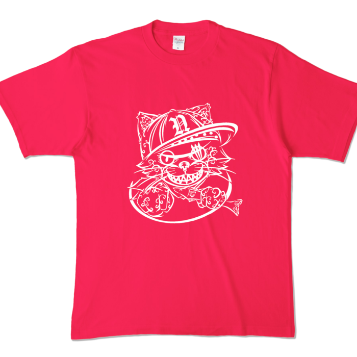 カラーTシャツ - XL - ホットピンク (濃色)
