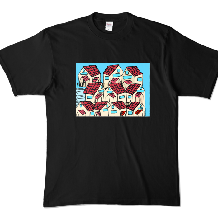 カラーTシャツ - XL - ブラック (濃色)