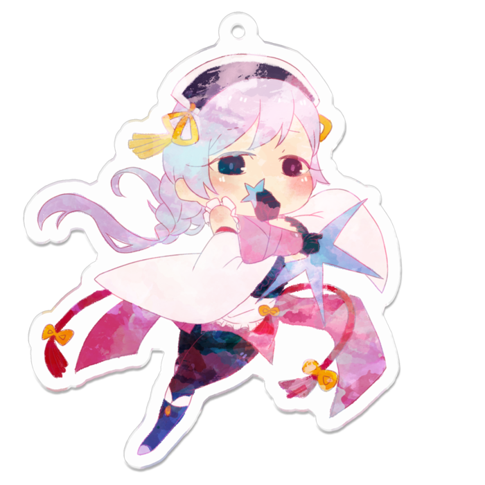 アクリルキーホルダー - 70 x 70 (mm)