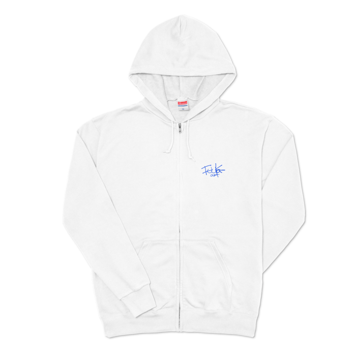 ジップパーカー - XL - typeAホワイト