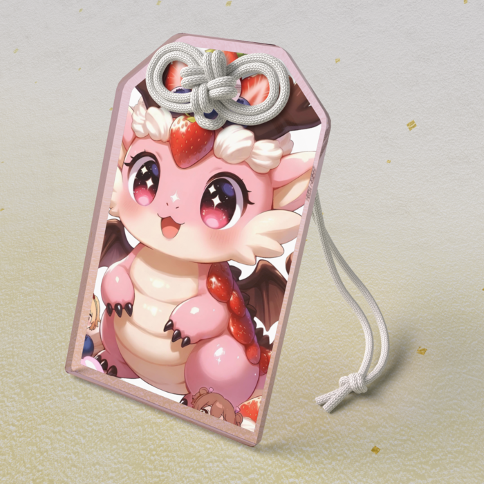 アクリルお守り - 50 × 80mm