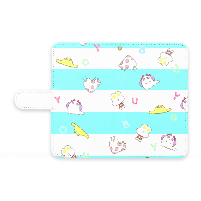 手帳型Androidケース - M - ストラップ穴 あり