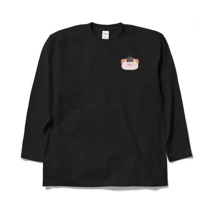 ロングスリーブTシャツ - XL - ブラック