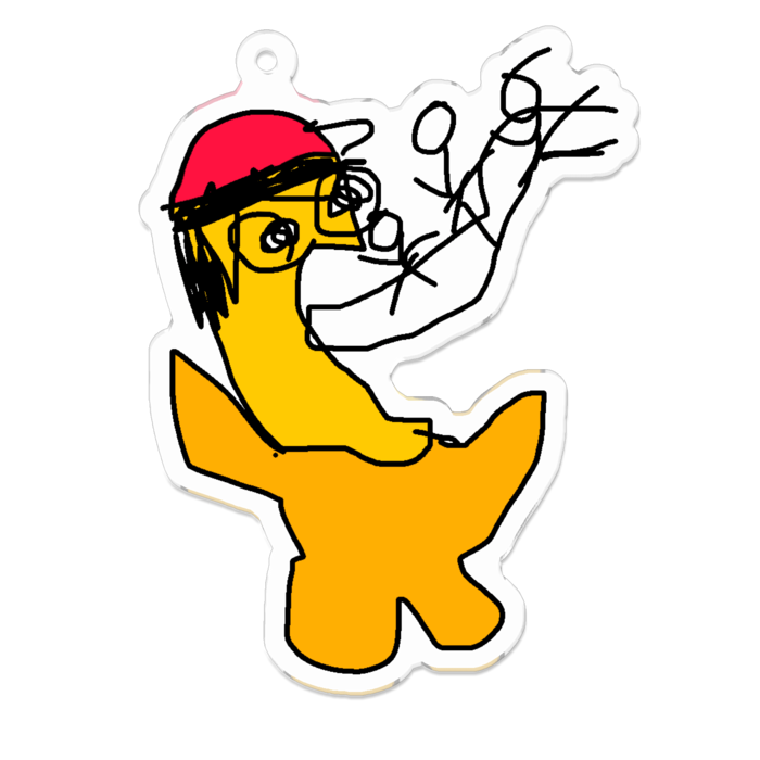 アクリルキーホルダー - 70 x 70 (mm)