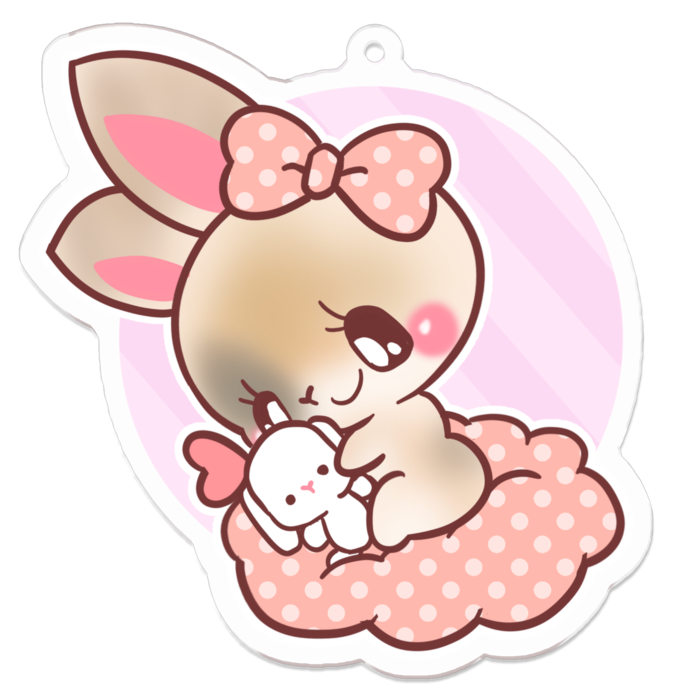 アクリルキーホルダー - 70 x 70 (mm)