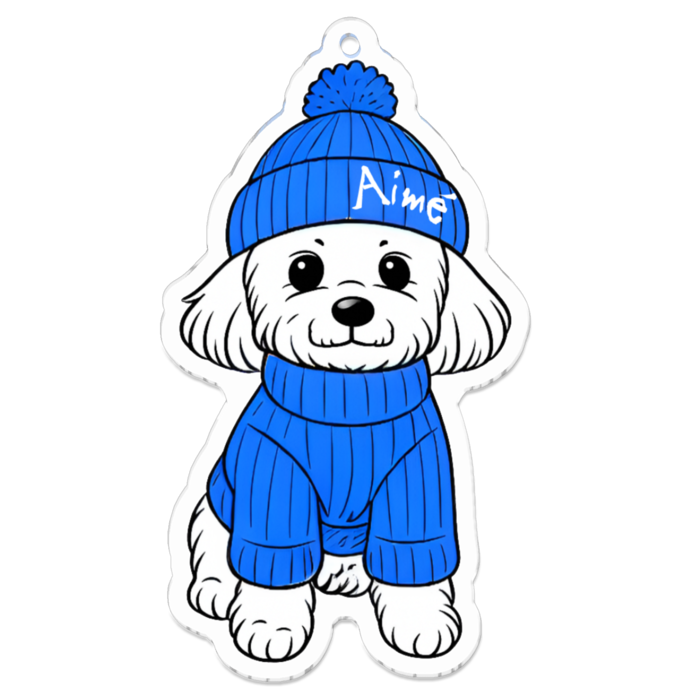 アクリルキーホルダー - 70 x 70 (mm)