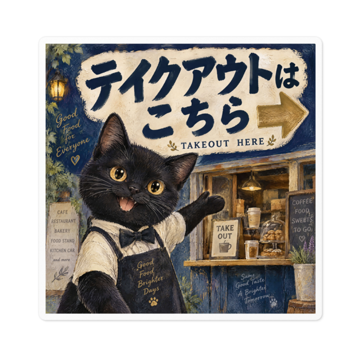 ステッカー - W100 × H100mm 以内