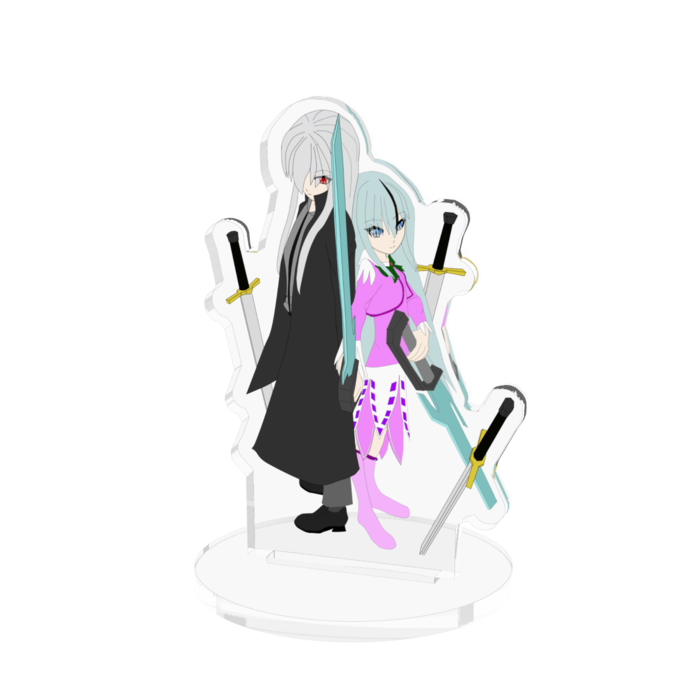 アクリルフィギュア - 70x70mm