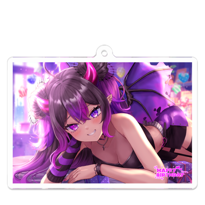 アクリルキーホルダー - 70 x 70 (mm)