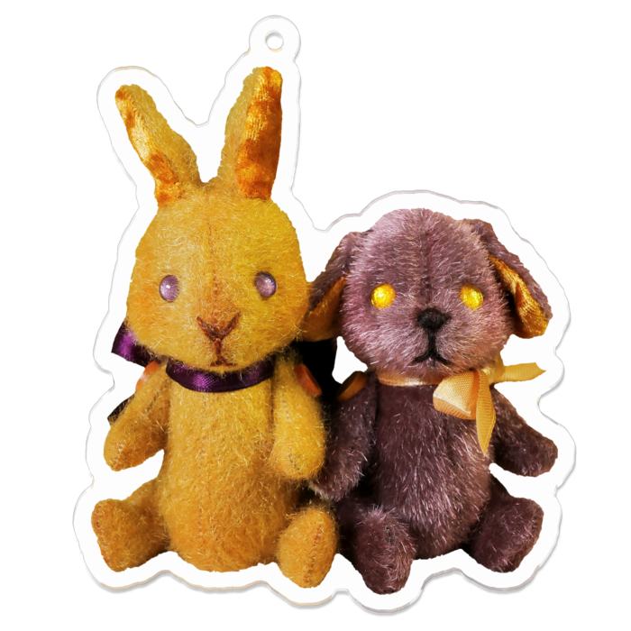 アクリルキーホルダー - 70 x 70 (mm)