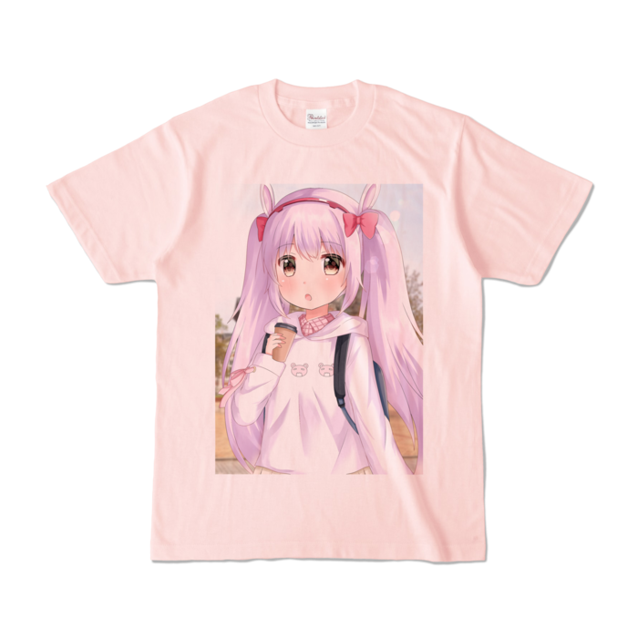 カラーTシャツ - S - ライトピンク (淡色)