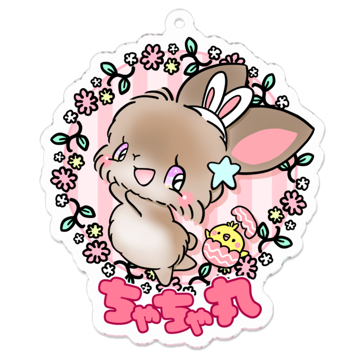 アクリルキーホルダー - 70 x 70 (mm)