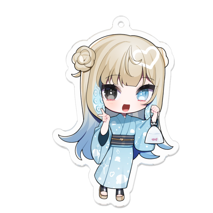 アクリルキーホルダー - 70 x 70 (mm)