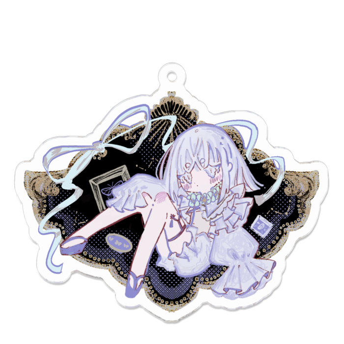 アクリルキーホルダー - 70 x 70 (mm)