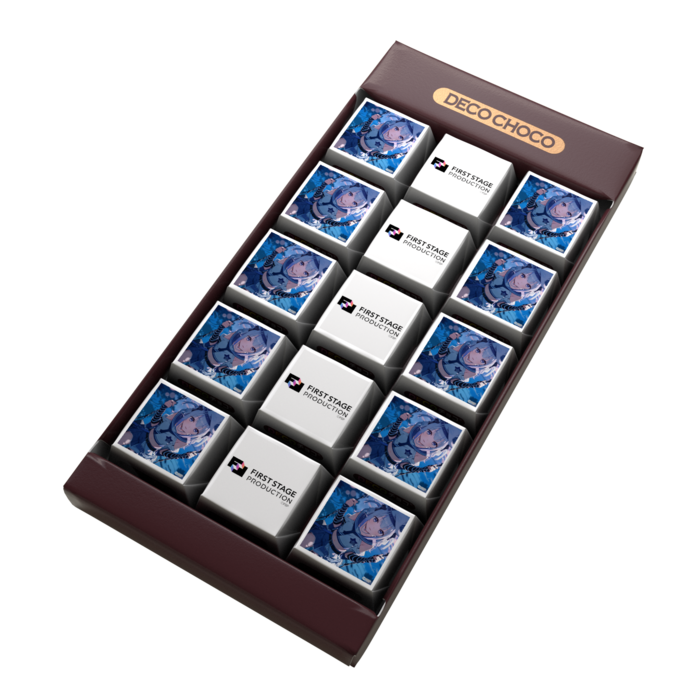 DECOチョコ - 列ごとにデザイン