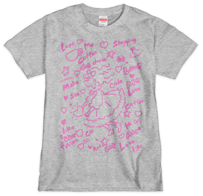 Tシャツ(シルクスクリーン印刷) - M - 1色
