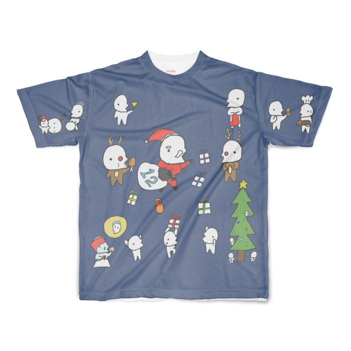 フルグラフィックTシャツ - S - 両面印刷
