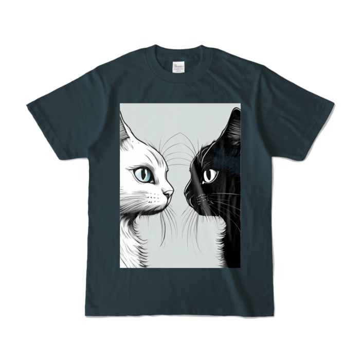 カラーTシャツ - S - デニム (濃色)