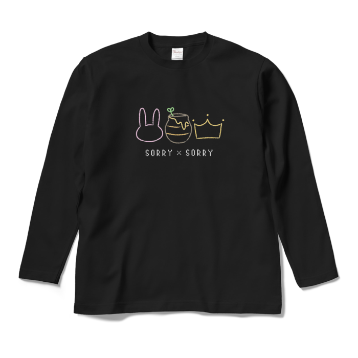 ロングスリーブTシャツ - M - ブラック