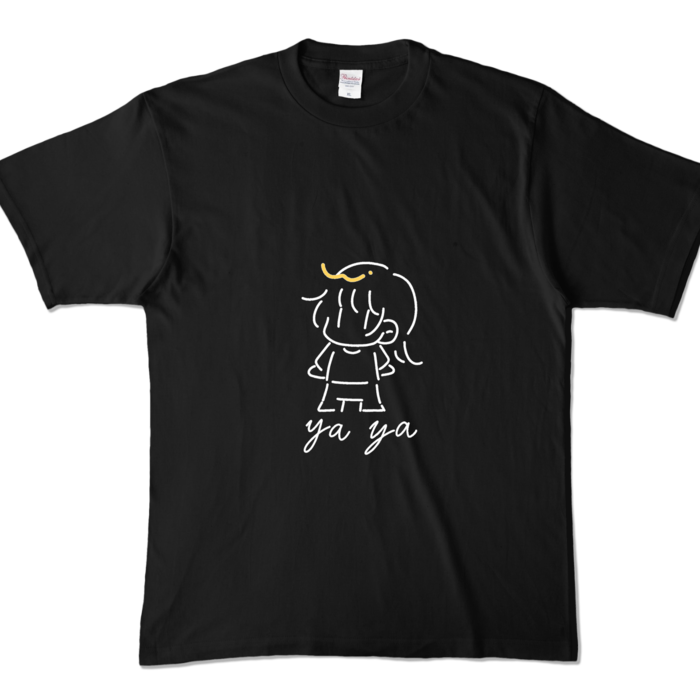 カラーTシャツ - XL - ブラック （濃色）