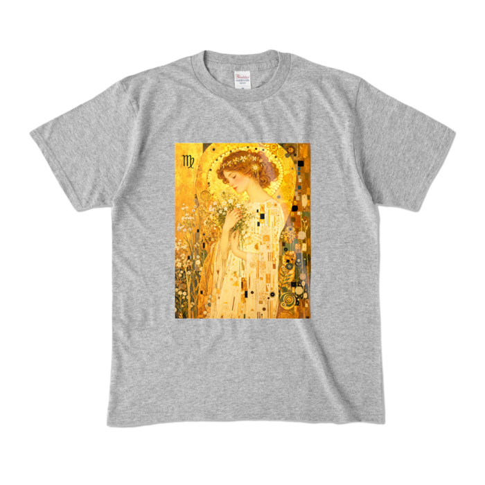カラーTシャツ - M - 杢グレー (濃色)