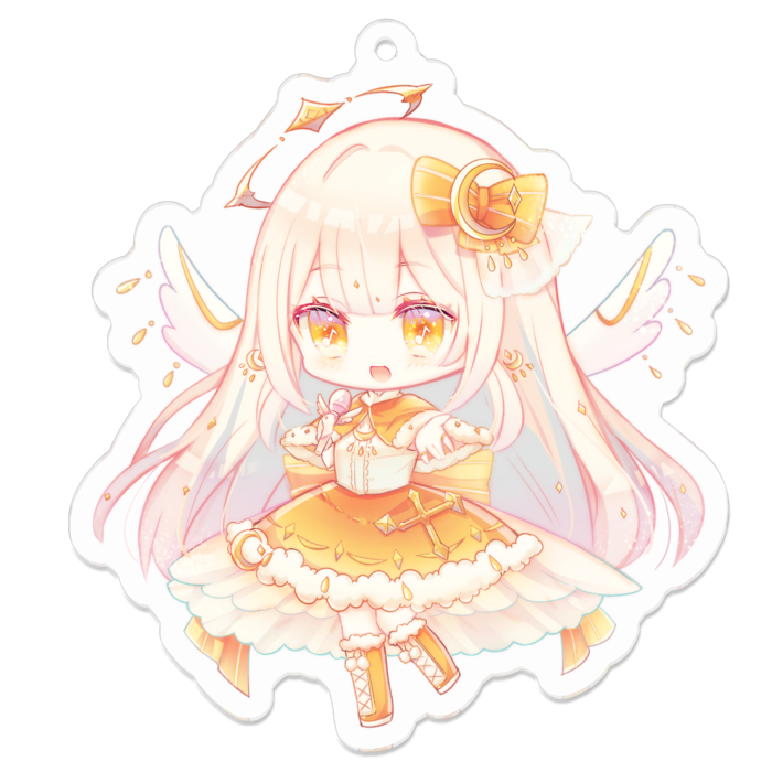 アクリルキーホルダー - 70 x 70 (mm)