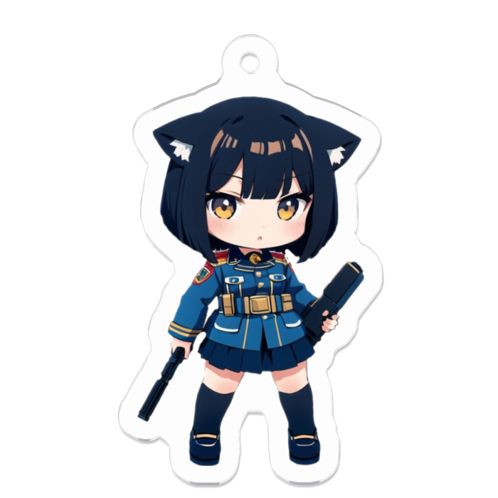 アクリルキーホルダー - 50 x 50 (mm)