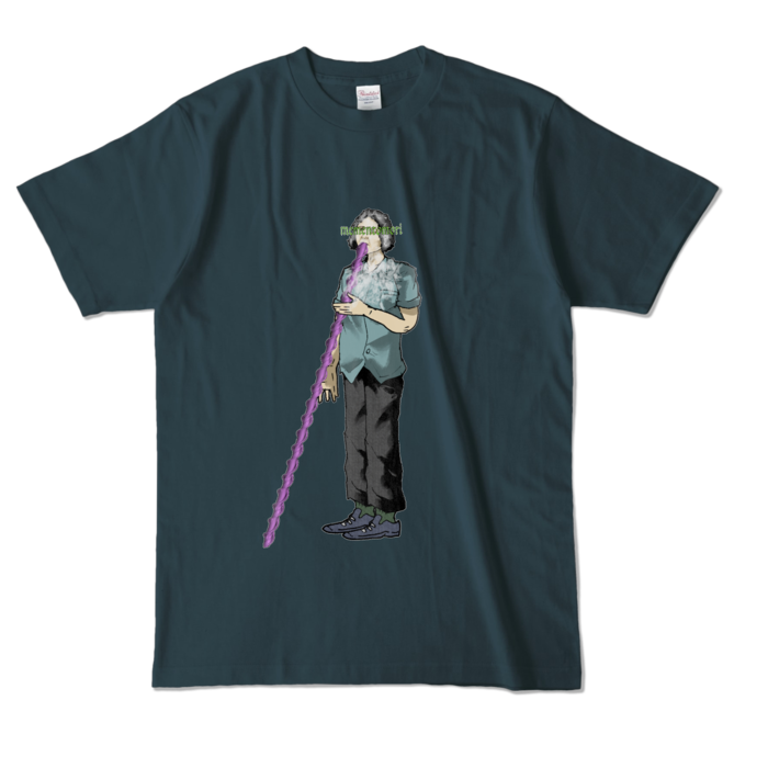 カラーTシャツ - L - デニム (濃色)