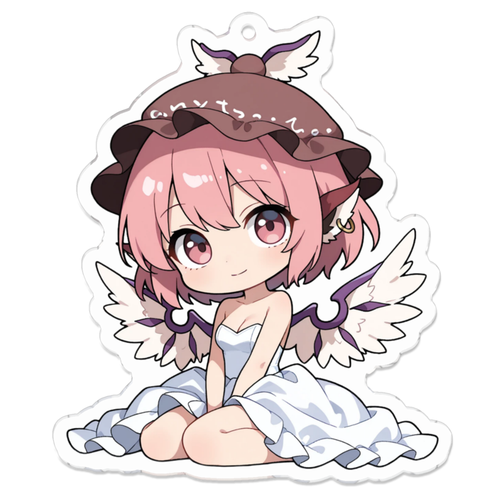 アクリルキーホルダー - 70 x 70 (mm)(キャラのみ)