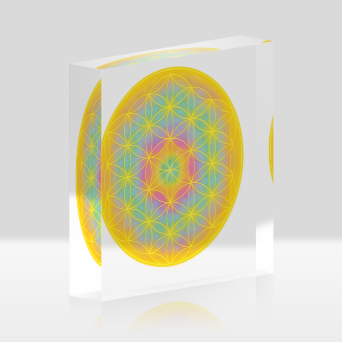 アクリルブロック - 100x100mm