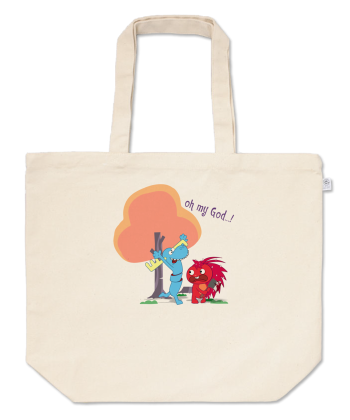 トートバッグ - L - プリント面積中