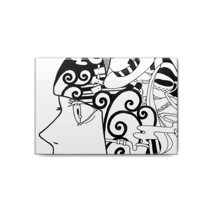 缶バッジ - 80x54mm