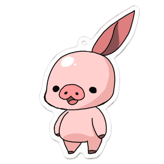 アクリルキーホルダー - 70 x 70 (mm)