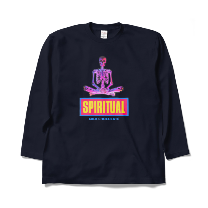 ロングスリーブTシャツ - XL - ネイビー