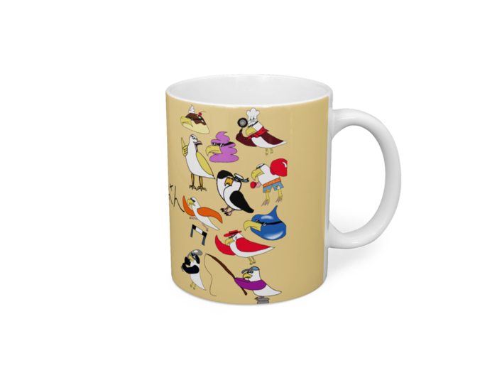 マグカップ - 直径 8 cm / 高さ 9.5 cm