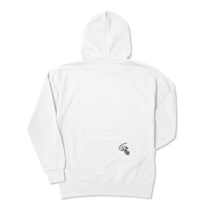 ジップパーカー - XL - ホワイト