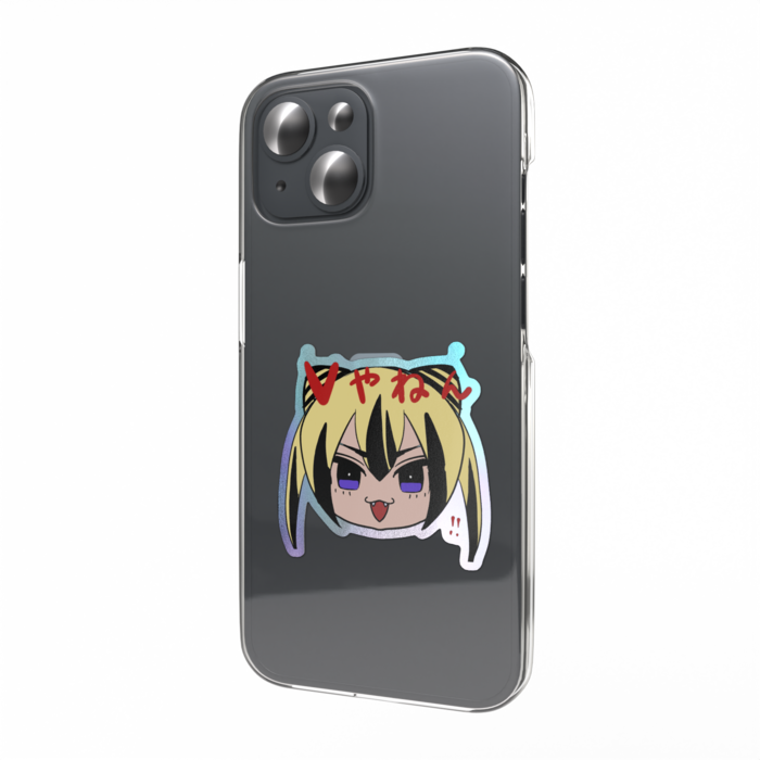 オーロラスマホステッカー - 縦