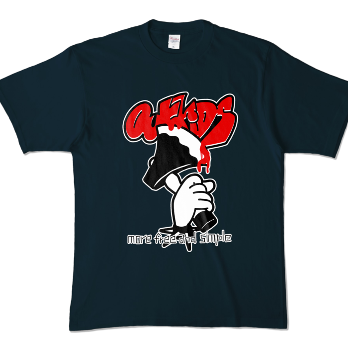 カラーTシャツ - XL - ネイビー (濃色)