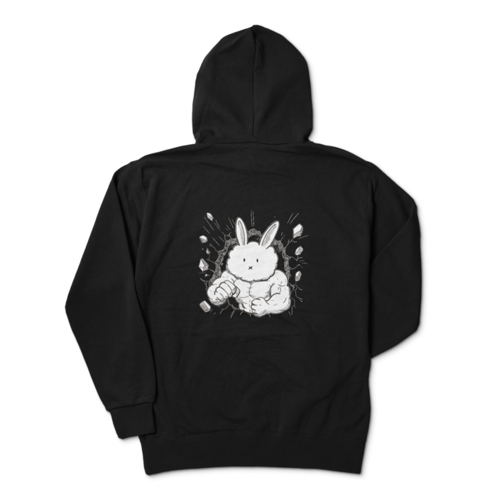 パーカー - XL - ブラック