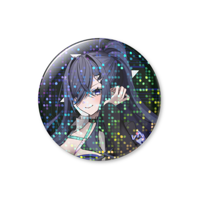 ホログラム缶バッジ - 32mm