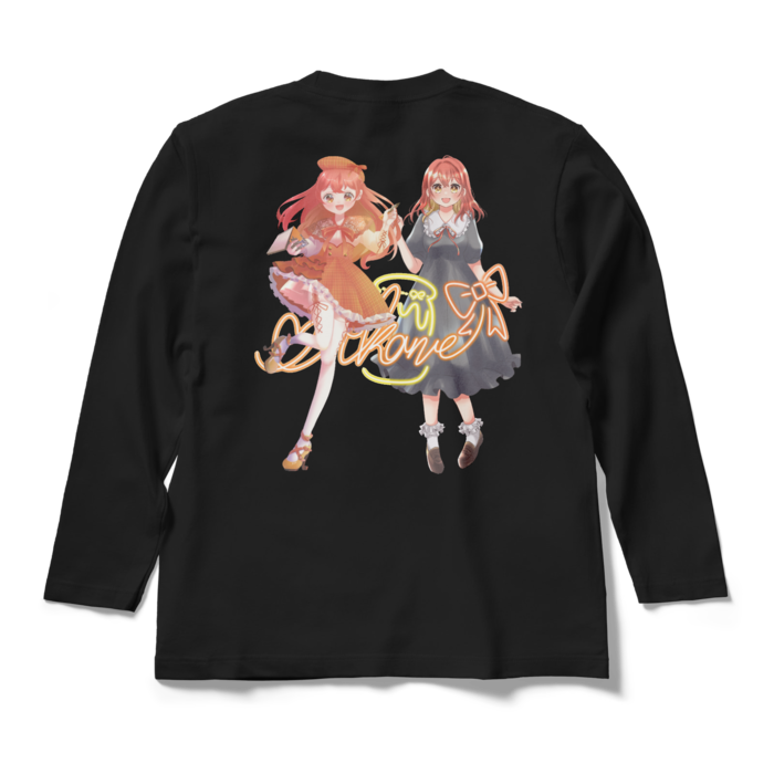 ロングスリーブTシャツ - M - ブラック